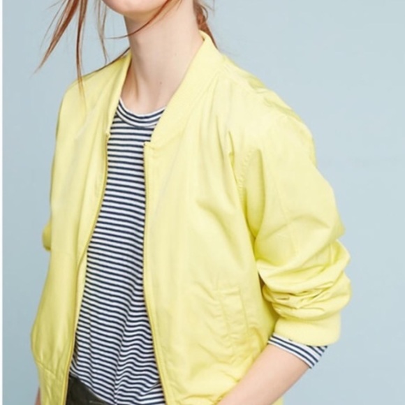 Anthropologie Hei Hei Yellow Bomper - Picture 4 of 8